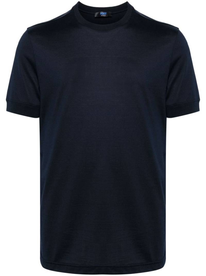 Kiton crew-neck cotton T-shirt - Blue von Kiton