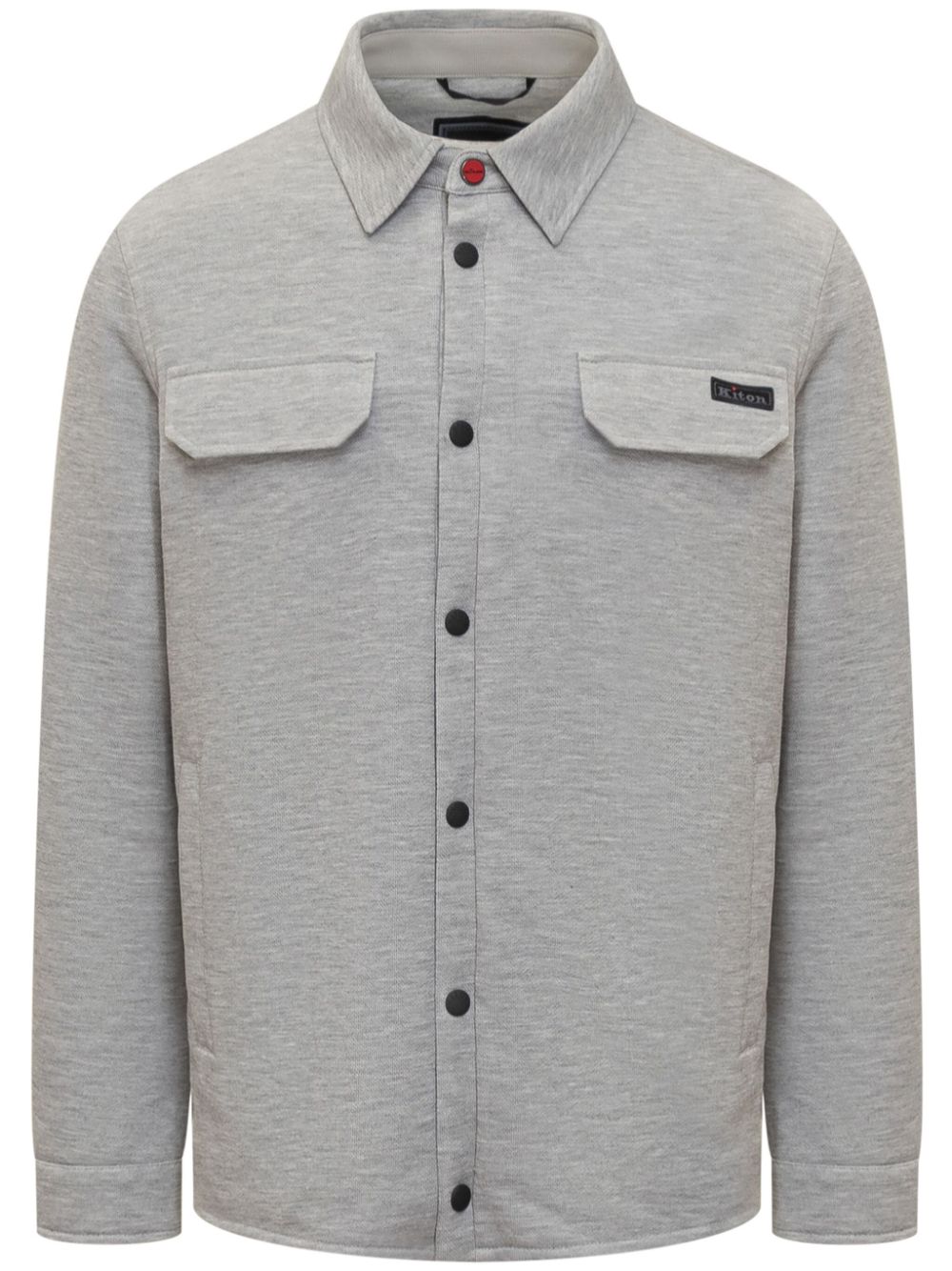 Kiton jersey shirt - Grey von Kiton