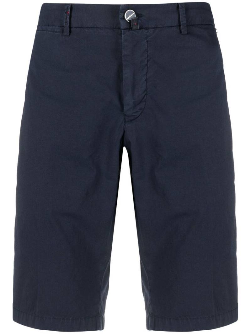 Kiton knee-length chino shorts - Blue von Kiton