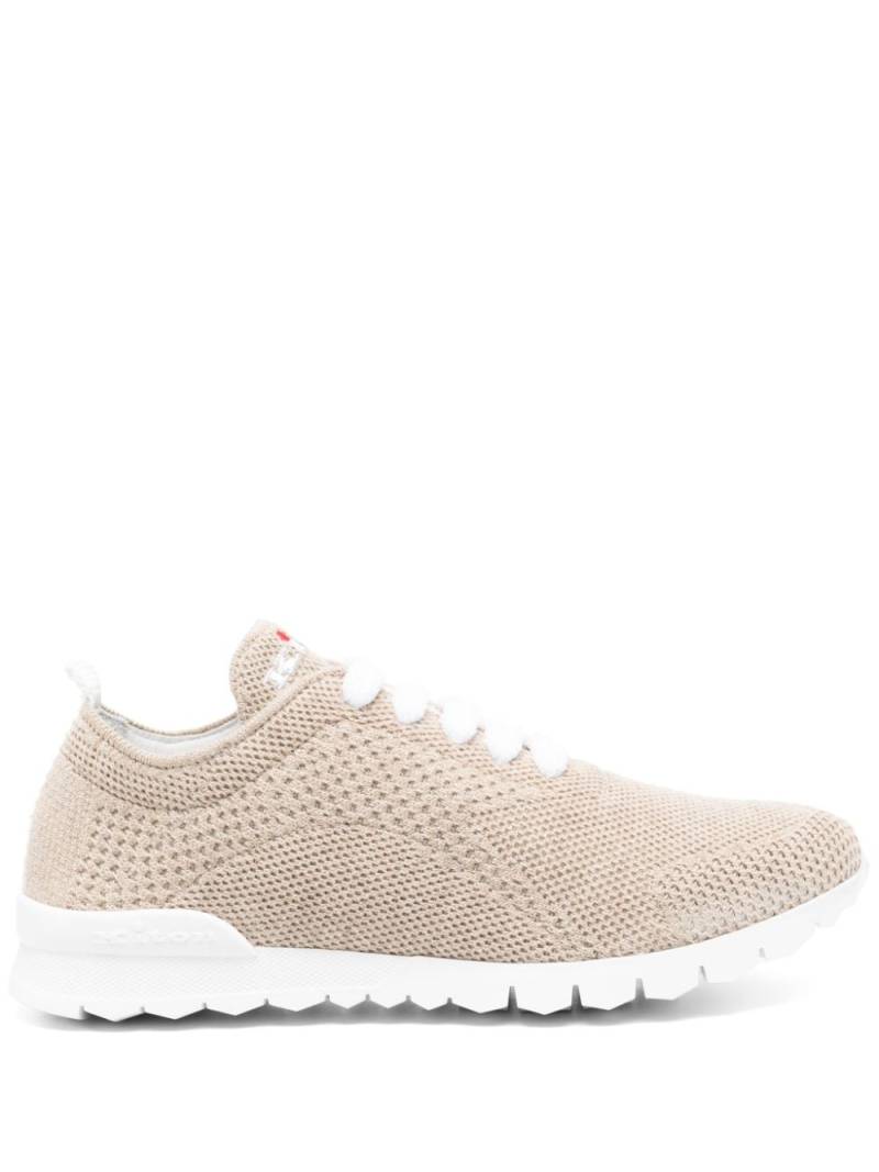 Kiton knitted sneakers - Brown von Kiton