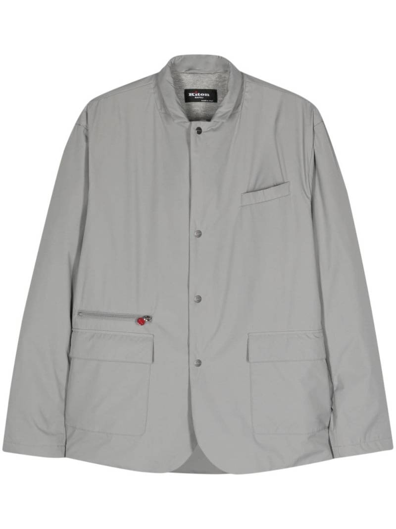 Kiton lightweight zip-up jacket - Grey von Kiton