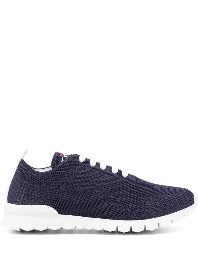 Kiton mesh-design running shoes - Blue von Kiton