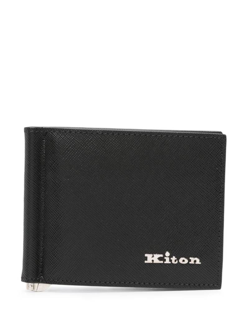 Kiton money-clip wallet - Black von Kiton