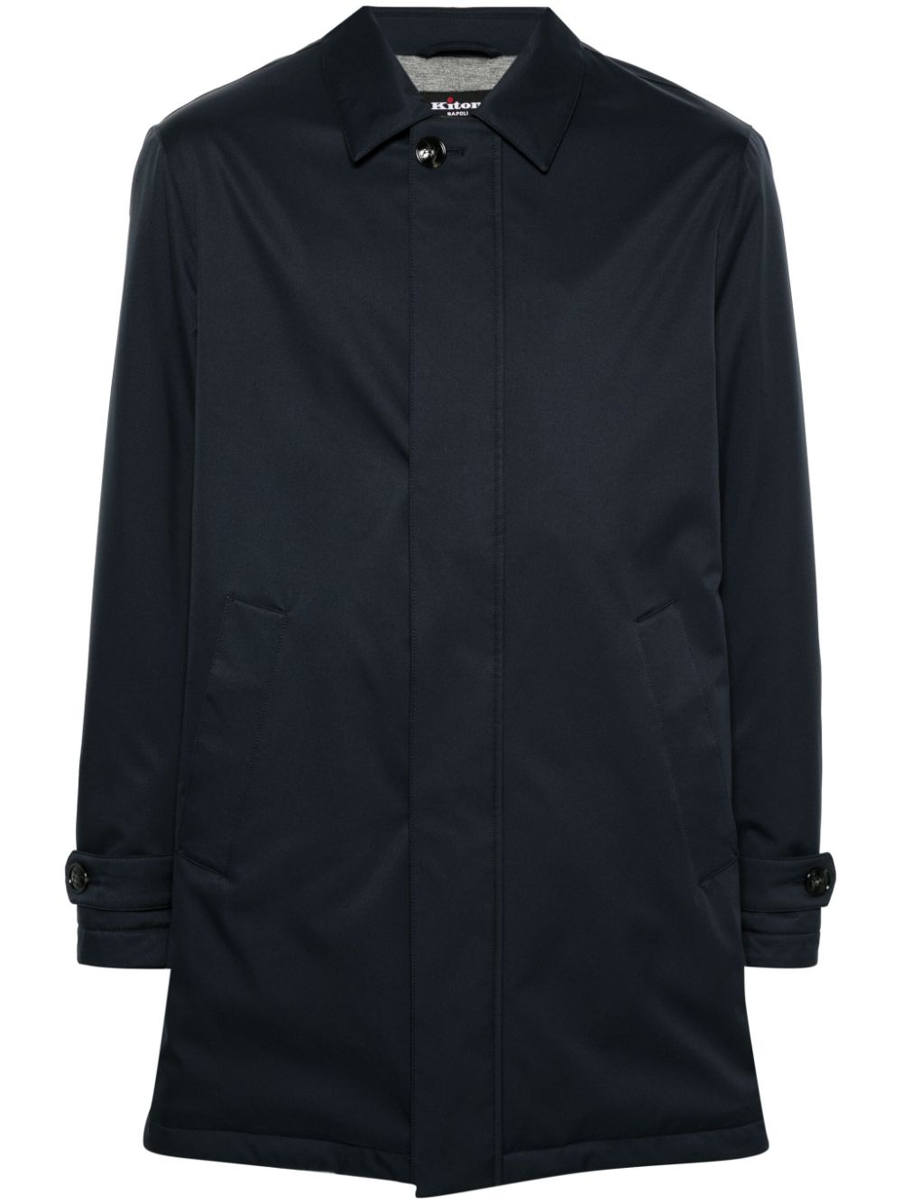 Kiton padded coat - Blue von Kiton