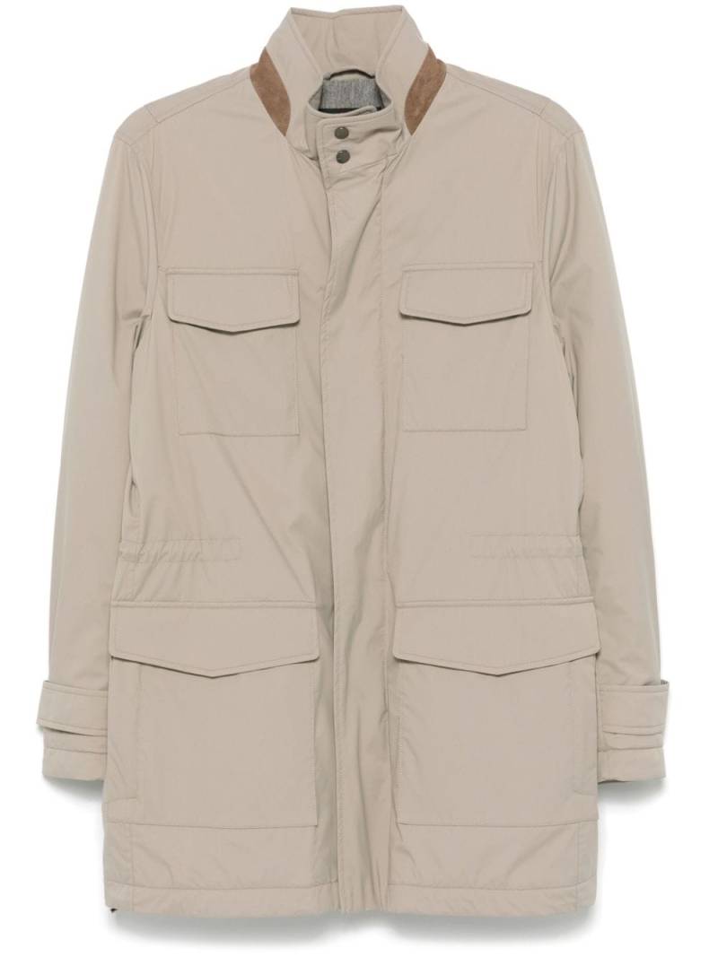 Kiton padded coat - Neutrals von Kiton