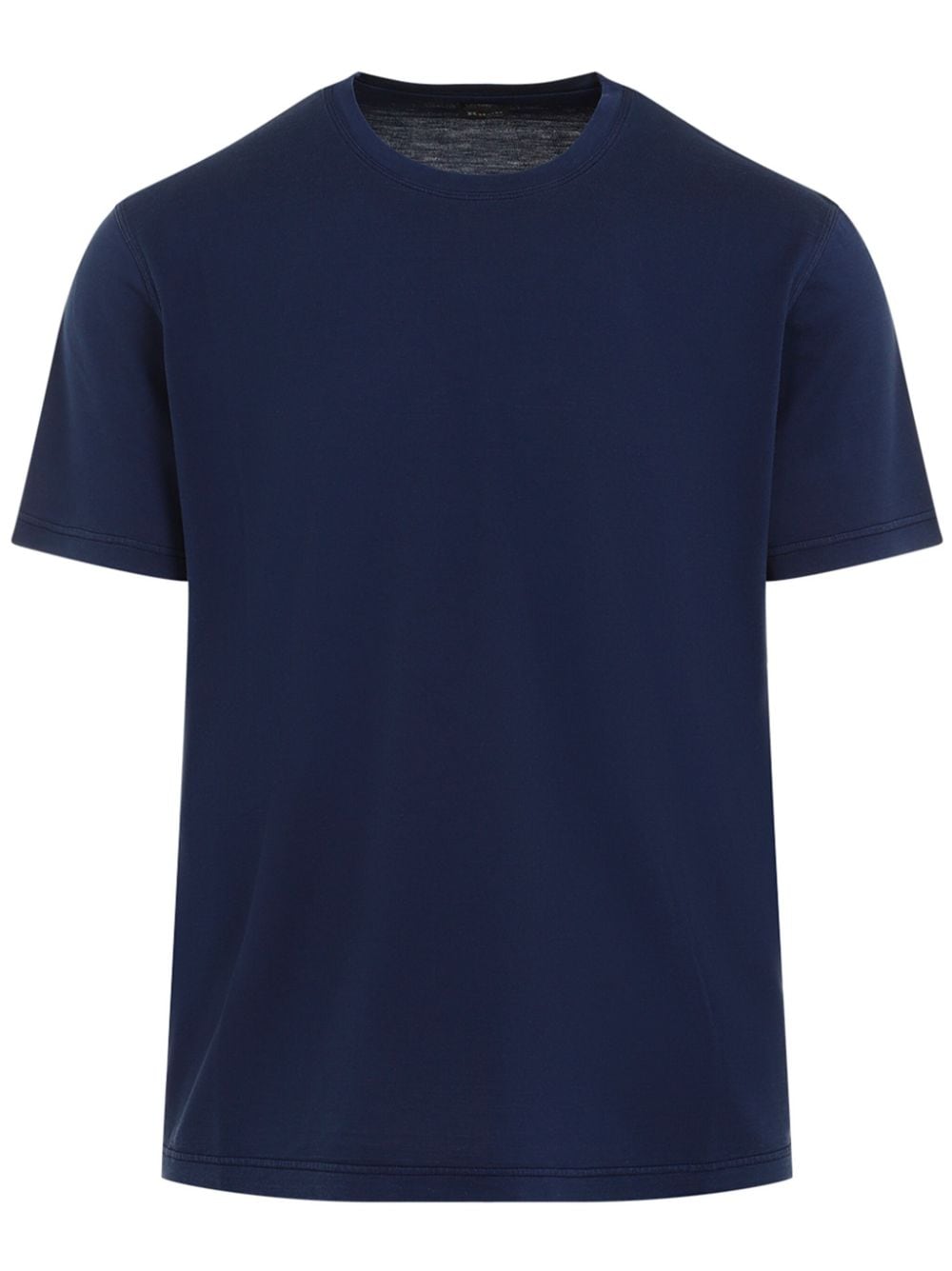 Kiton silk-cotton blend t-shirt - Blue von Kiton