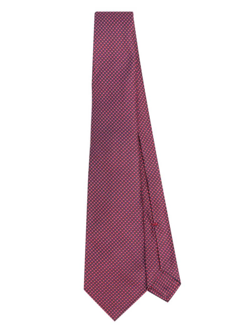 Kiton silk tie - Red von Kiton