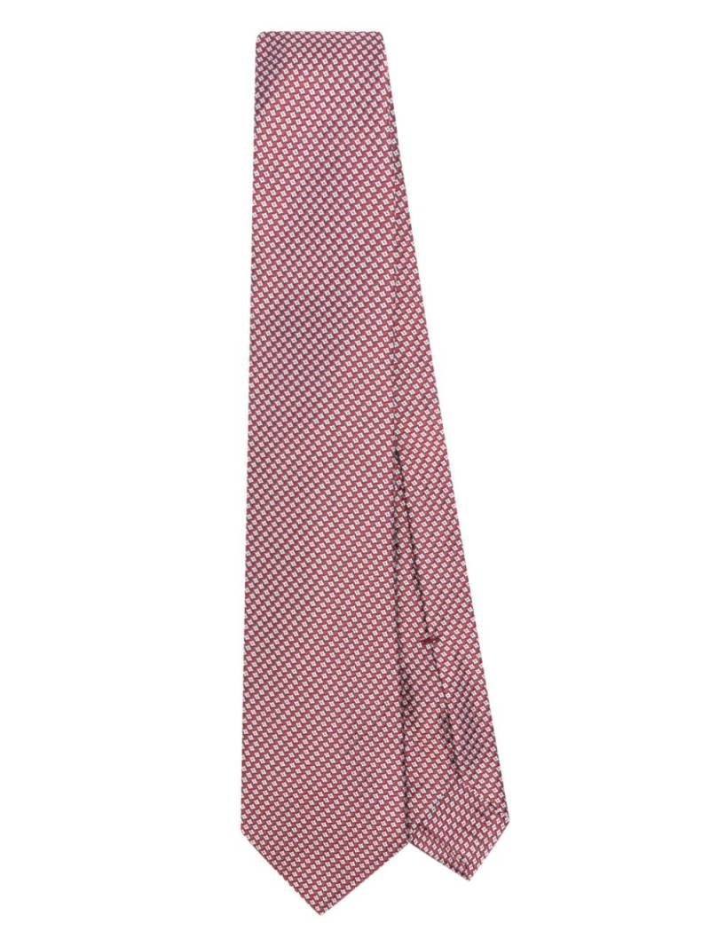 Kiton silk tie - Red von Kiton