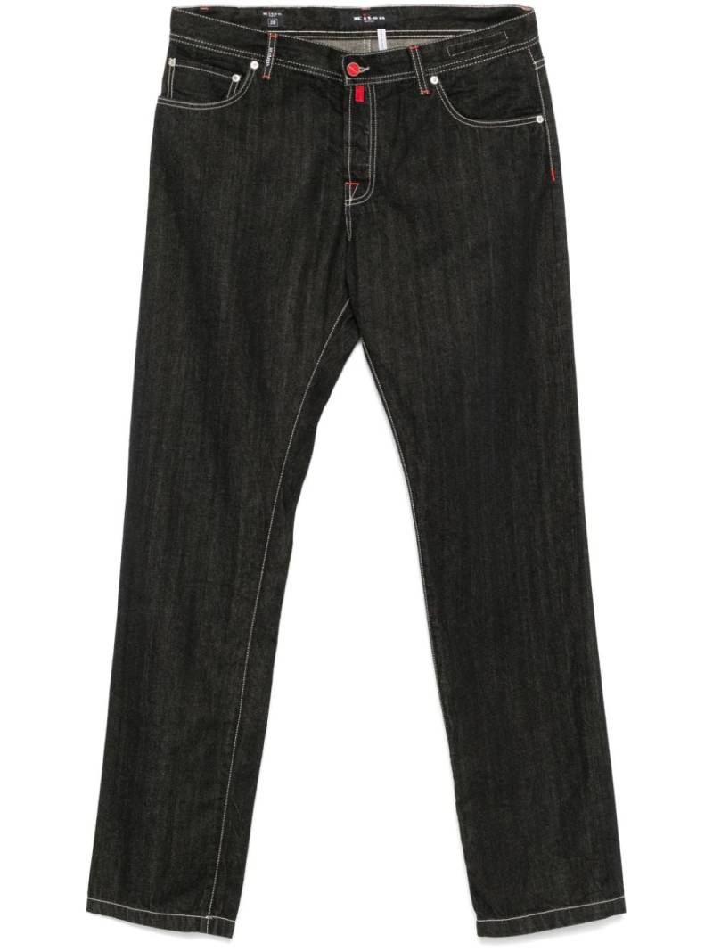 Kiton straight-leg jeans - Black von Kiton