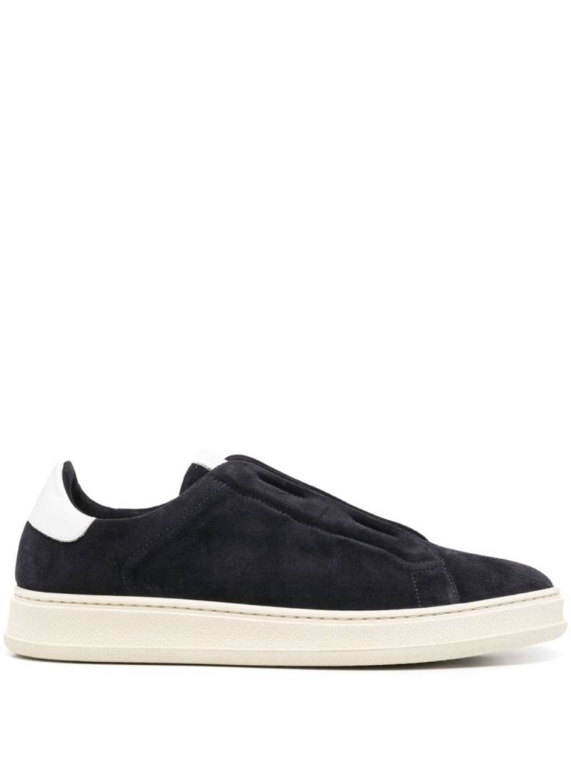 Kiton suede sneakers - Blue von Kiton