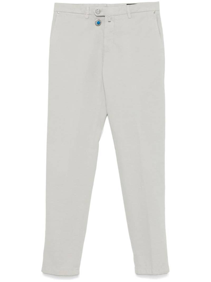 Kiton tapered-leg trousres - Grey von Kiton