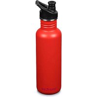 KLEAN KANTEEN Edelstahl Trinkflasche Classic 800ml Sport Cap Tiger Lily rot von Klean Kanteen