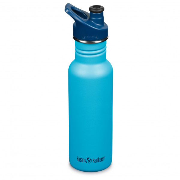 Klean Kanteen - Classic Narrow with Sport Cap - Trinkflasche Gr 532 ml blau von Klean Kanteen