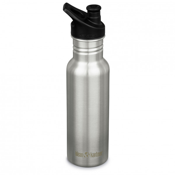 Klean Kanteen - Classic Narrow with Sport Cap - Trinkflasche Gr 532 ml grau von Klean Kanteen