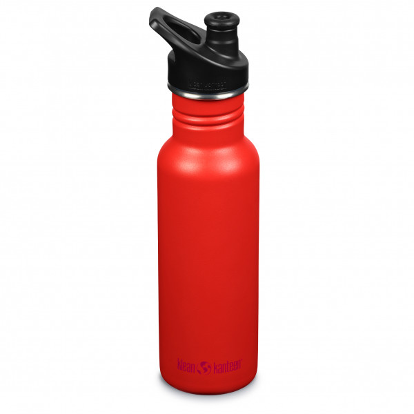 Klean Kanteen - Classic Narrow with Sport Cap - Trinkflasche Gr 532 ml rot von Klean Kanteen