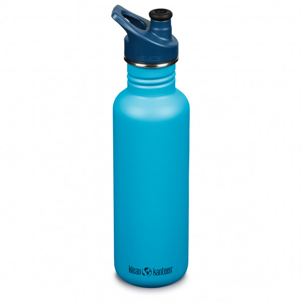 Klean Kanteen - Classic with Sport Cap - Trinkflasche Gr 800 ml blau von Klean Kanteen