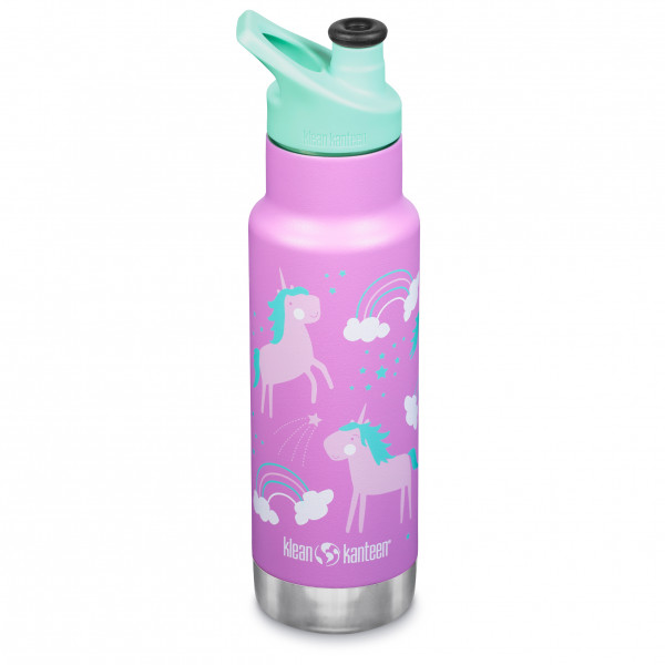 Klean Kanteen - Kid's Classic Narrow Vacuum Insulated with Sport Cap - Isolierflasche Gr 355 ml lila von Klean Kanteen