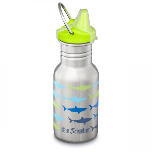 Klean Kanteen - Kid's Classic Narrow with Sippy Cap - Trinkflasche Gr 355 ml grau von Klean Kanteen