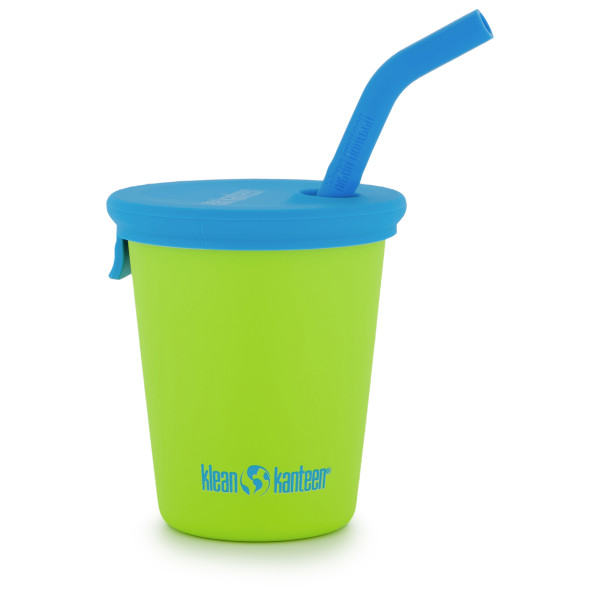 Klean Kanteen - Kid's Kanteen Steel Cup Straw Lid - Becher Gr 296 ml grün von Klean Kanteen