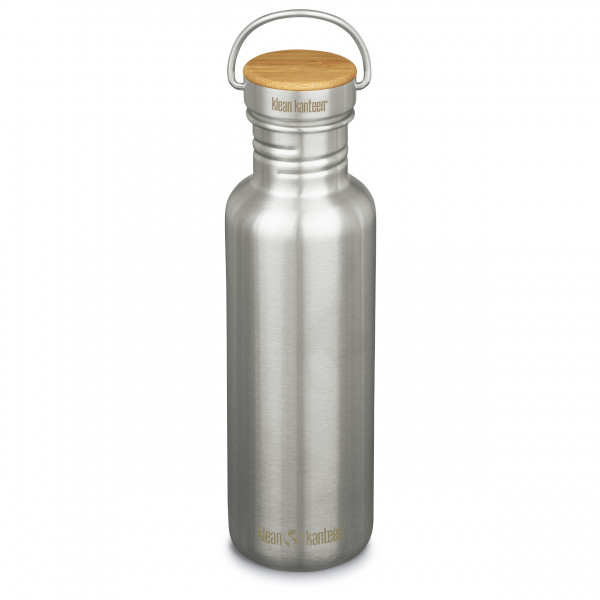 Klean Kanteen - Reflect with Bamboo Cap - Trinkflasche Gr 800 ml grau von Klean Kanteen