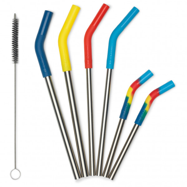 Klean Kanteen - Straw 6-Pack Combo - Trinkhalm multi colored Klean Kanteen - Straw 6-Pack Combo - Trinkhalm multi colored von Klean Kanteen