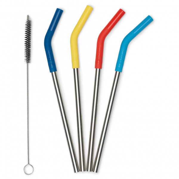 Klean Kanteen - Straw 8mm 4-Pack - Trinkhalm multi colored Klean Kanteen - Straw 8mm 4-Pack - Trinkhalm multi colored von Klean Kanteen
