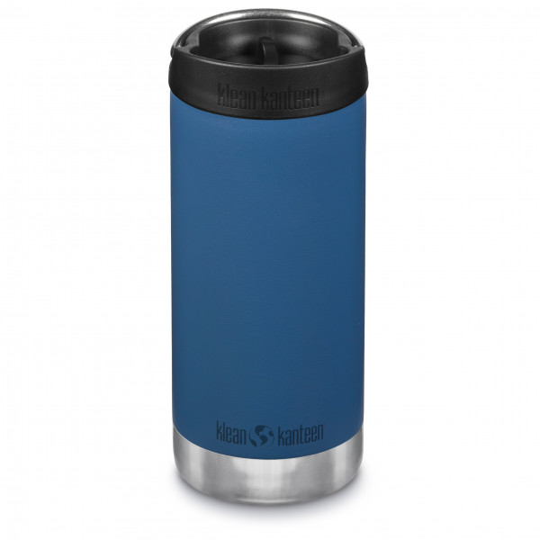 Klean Kanteen - TKWide Vacuum Insulated mit Café Cap - Isolierflasche Gr 473 ml blau von Klean Kanteen