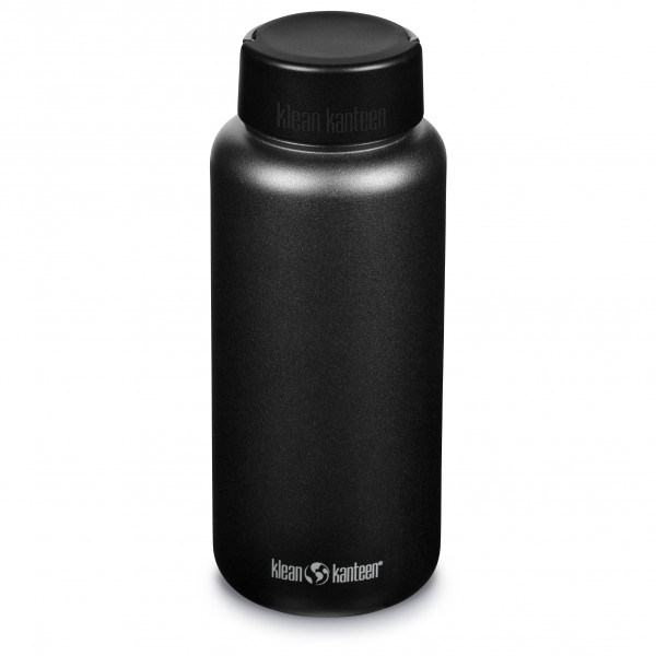 Klean Kanteen - Wide with Loop Cap - Trinkflasche Gr 800 ml schwarz von Klean Kanteen