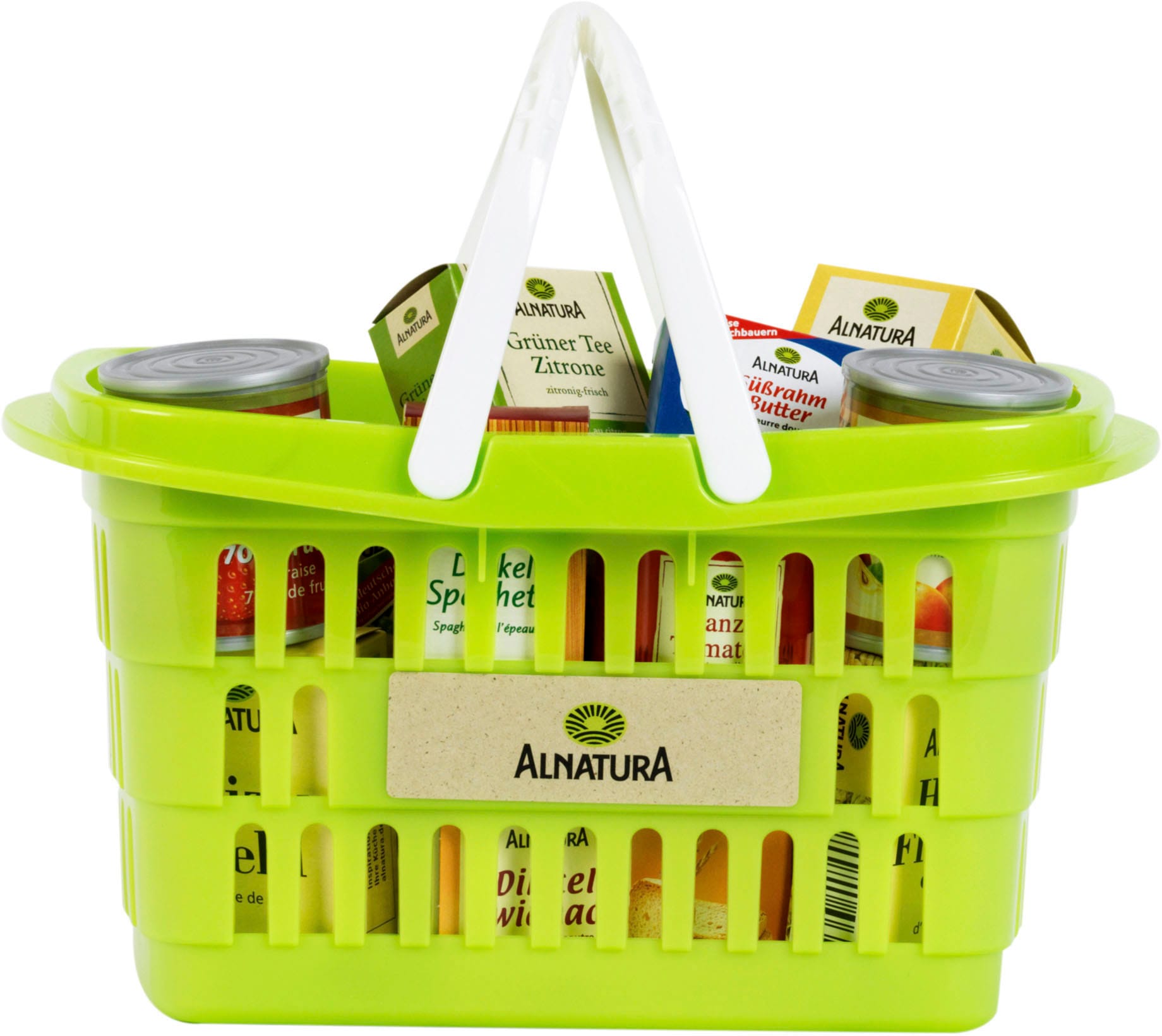 Klein Kaufladensortiment »Alnatura Einkaufskorb, gefüllt«, Made in Germany Klein Kaufladensortiment »Alnatura Einkaufskorb, gefüllt«, Made in Germany von Klein