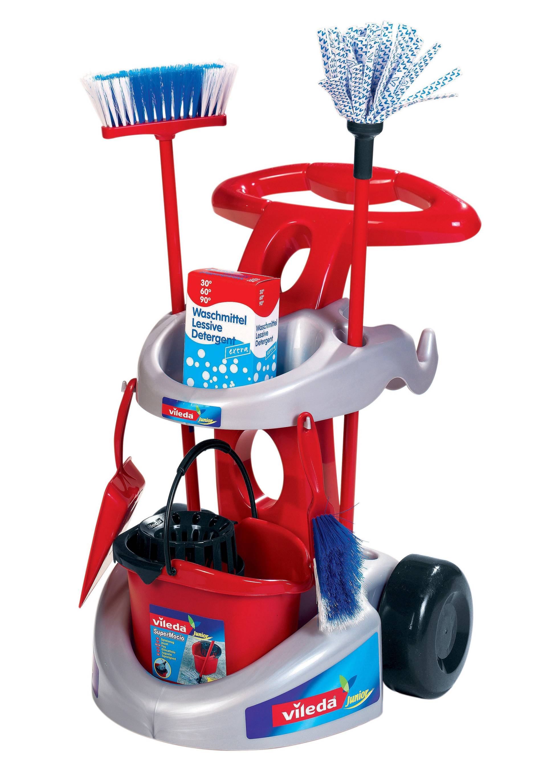Klein Kinder-Besenwagen, Eimer mit Aufsatz, Made in Germany Klein Kinder-Besenwagen, Eimer mit Aufsatz, Made in Germany von Klein