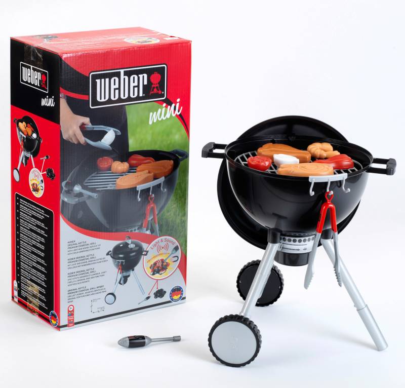 Klein Kinder-Küchenset »Weber Spiel-Kugelgrill One Touch Premium«, mit Licht und Sound, Made in Germany von Klein