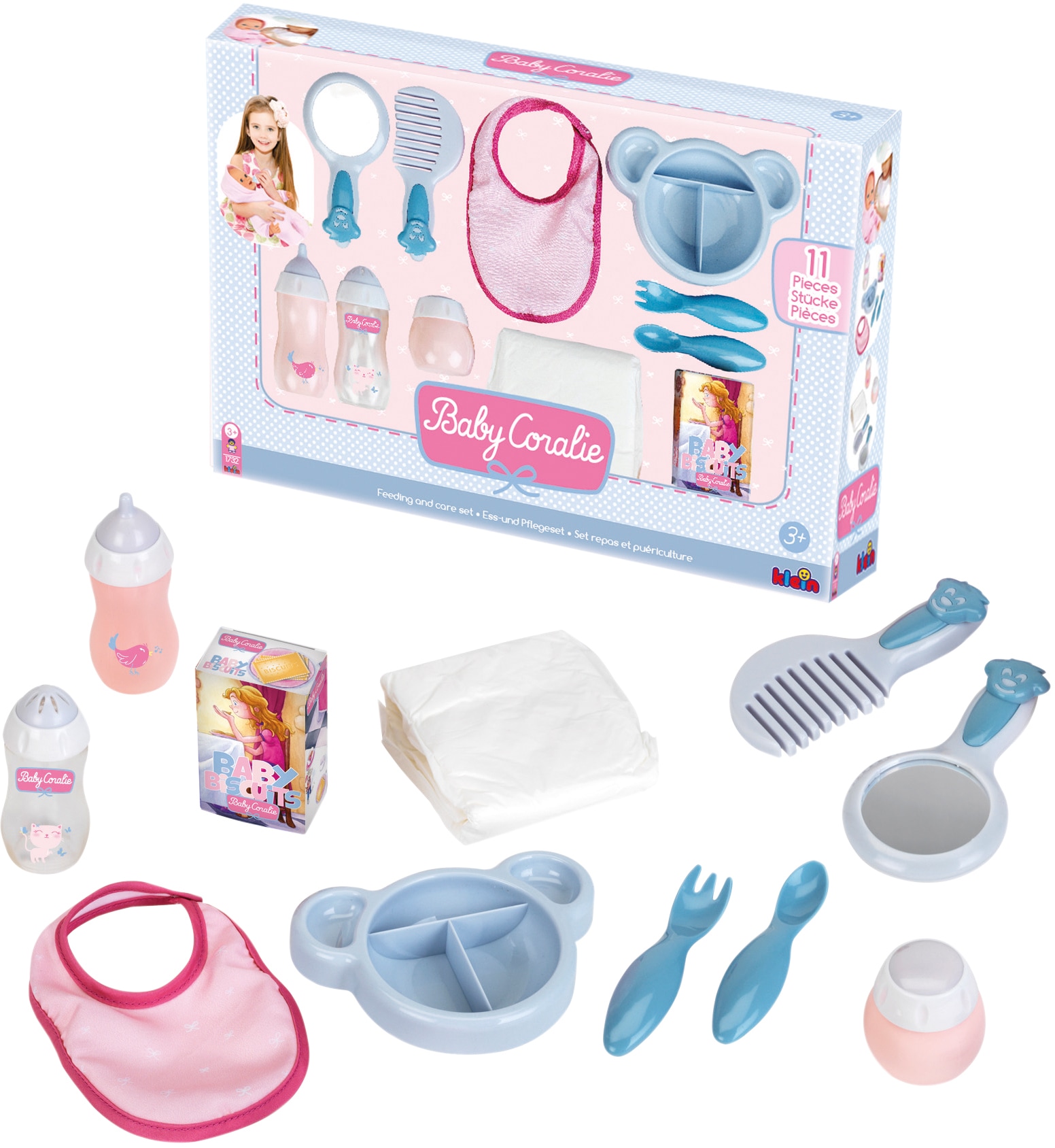 Klein Puppen Accessoires-Set »Baby Coralie, Ess- und Pflegeset« Klein Puppen Accessoires-Set »Baby Coralie, Ess- und Pflegeset« von Klein