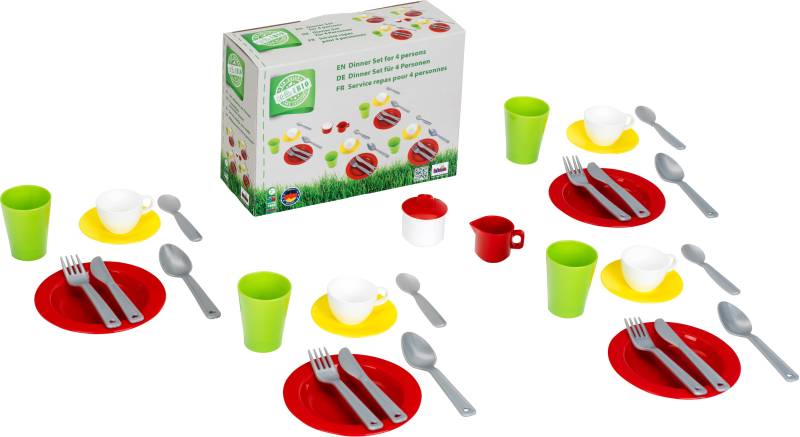 Klein Spielgeschirr »Bio Dinner Set für 4 Personen«, Made in Germany von Klein