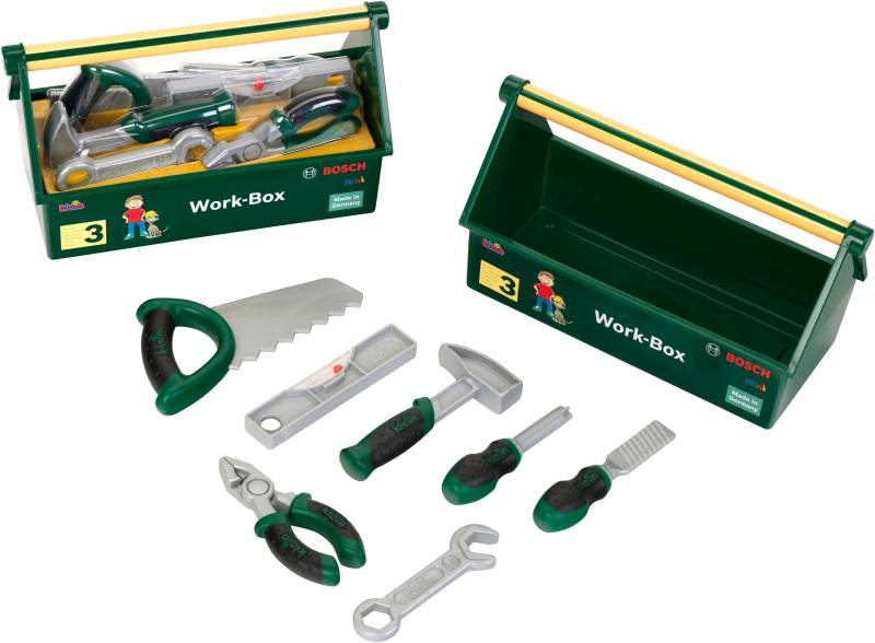 Klein Spielwerkzeugkoffer »Bosch Work-Box«, (Set), Made in Germany von Klein