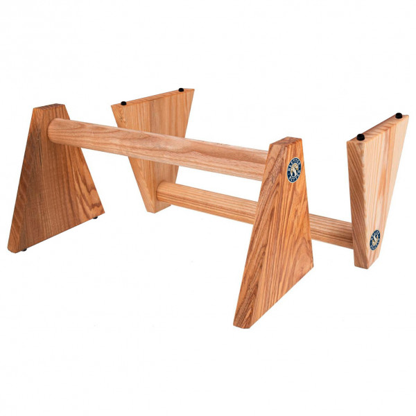 KletterRetter - Holz Parallettes - Trainingsgerät ash von KletterRetter