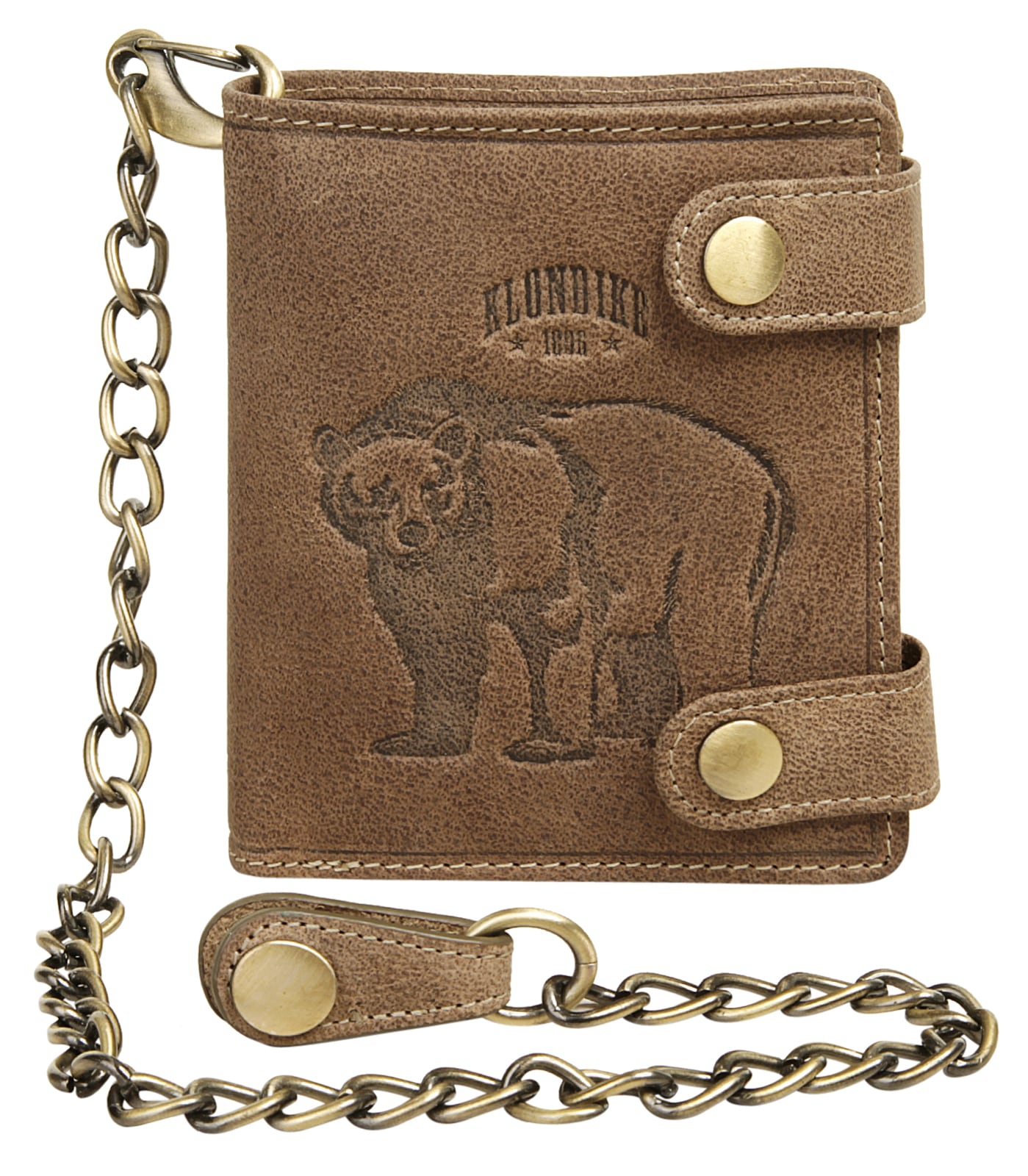 Klondike 1896 Geldbörse, echt Leder Klondike 1896 Geldbörse, echt Leder von Klondike 1896