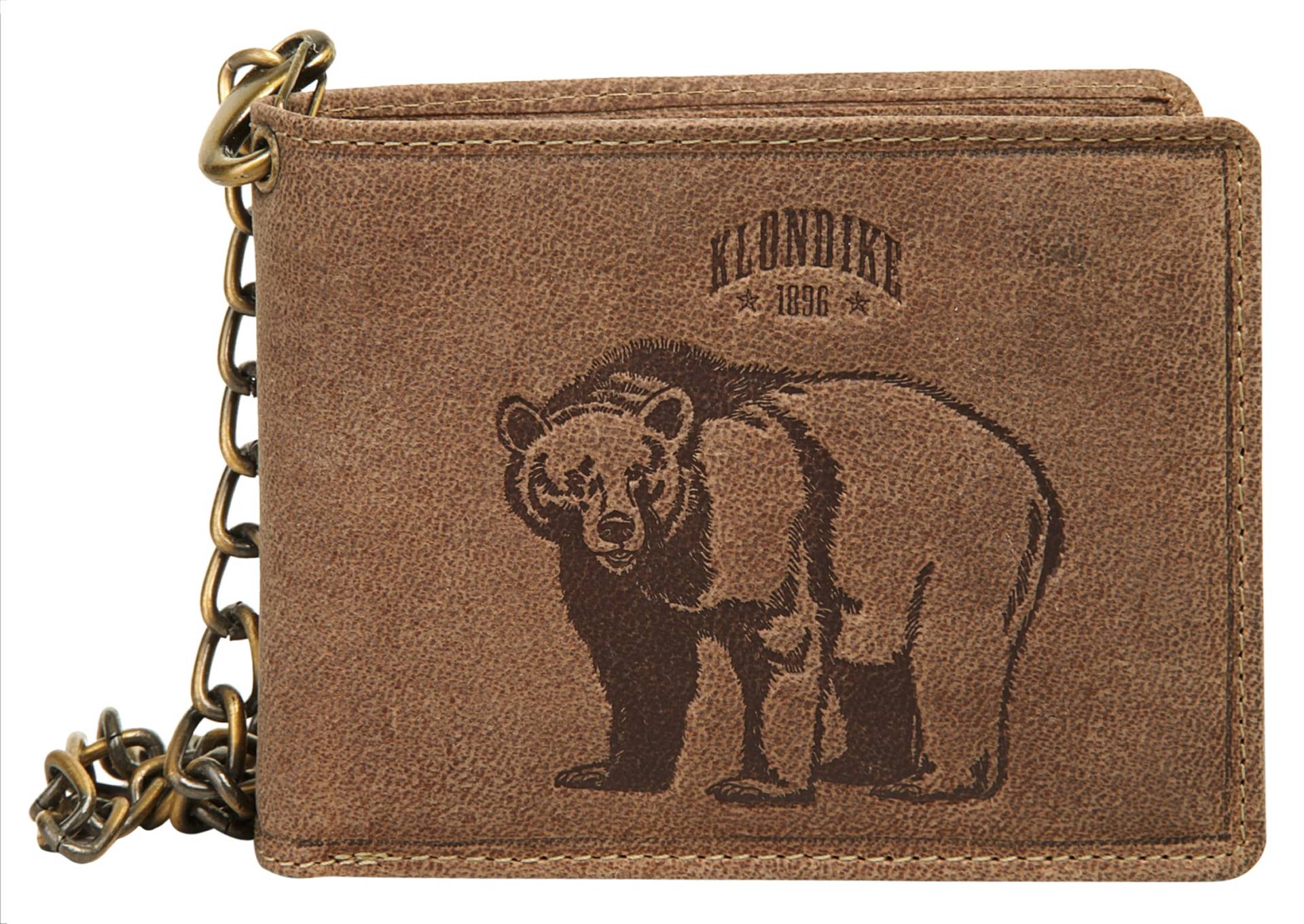 Klondike 1896 Geldbörse, echt Leder Klondike 1896 Geldbörse, echt Leder von Klondike 1896