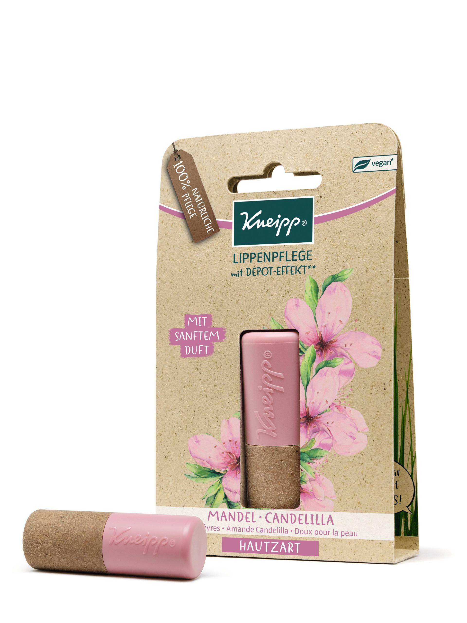 Kneipp - Lippenpflege Mandel und Candelilla,  Hautzart, 4.7G von Kneipp