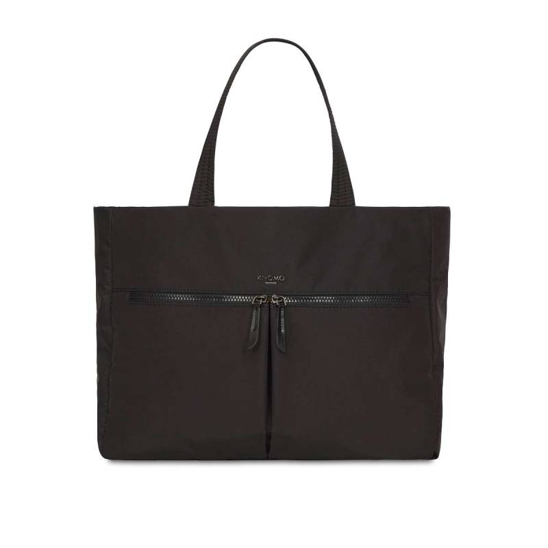 Dalston Amsterdam Tote 14" in Schwarz von Knomo