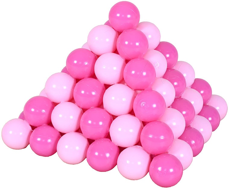 Knorrtoys® Bällebad-Bälle »100 Stück, soft pink«, (100 St.), 100 Stück von Knorrtoys®