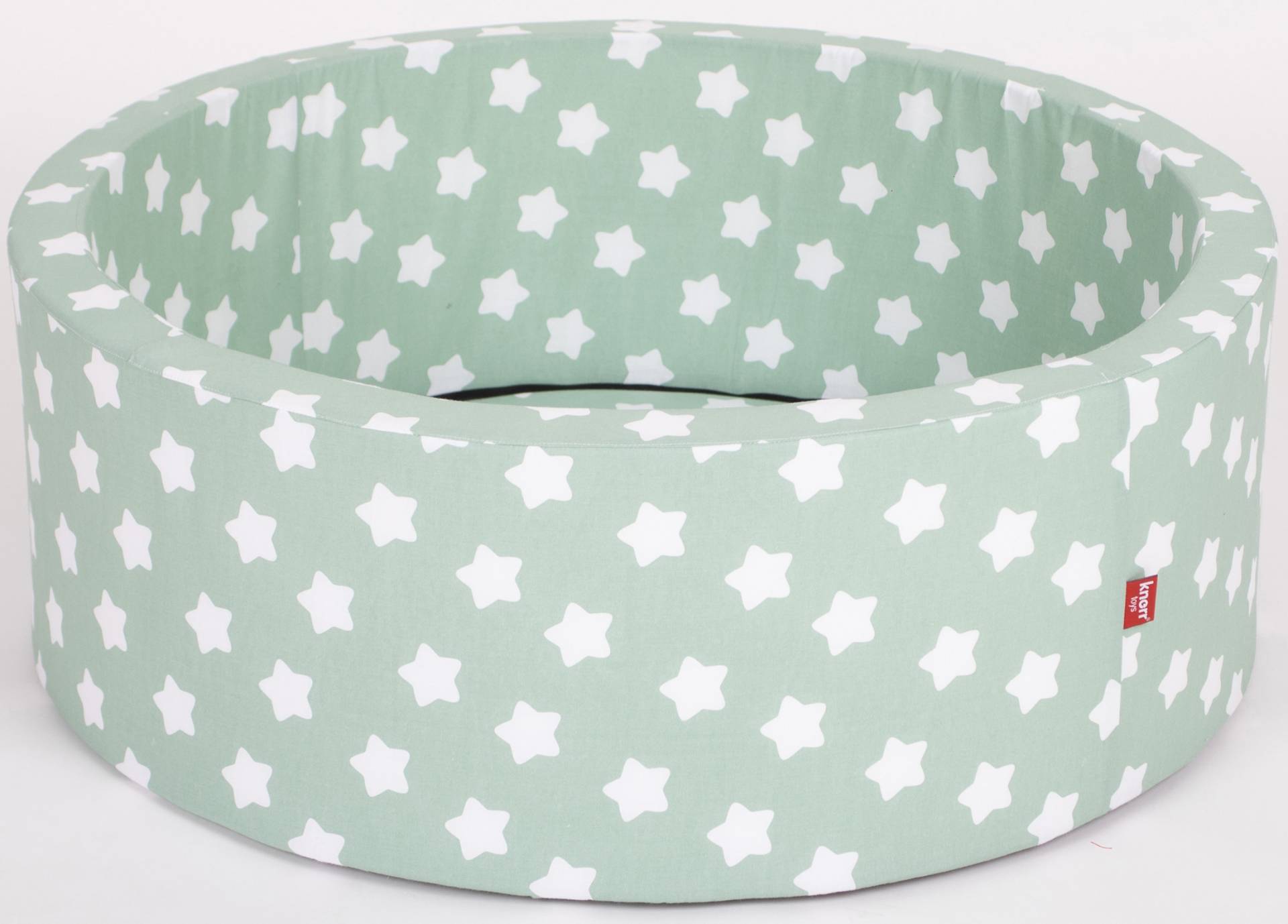 Knorrtoys® Bällebad »Soft, Green White Stars«, mit300 Bälle grey/white/transparent; Made in Europe von Knorrtoys®