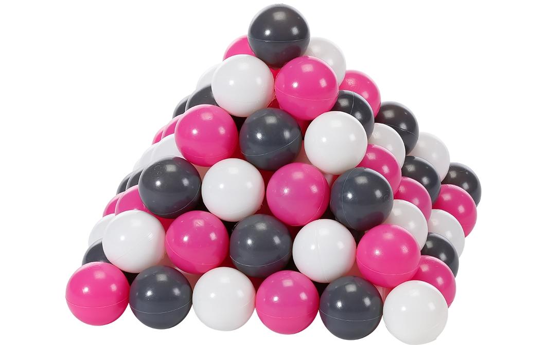 Knorrtoys® Bällebad »cm - 100 balls/creme/grey/ro« von Knorrtoys®