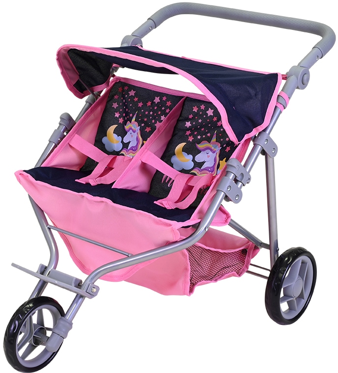 Knorrtoys® Puppen-Zwillingsbuggy »Duo - Magic Unicorn« von Knorrtoys®