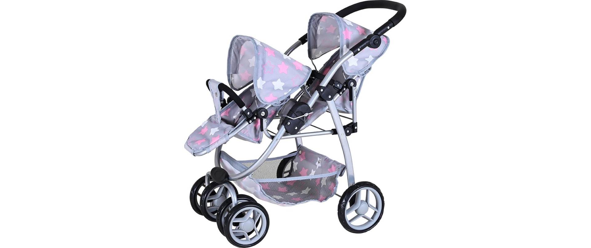 Knorrtoys® Puppen-Zwillingsbuggy »Milo Star« von Knorrtoys®