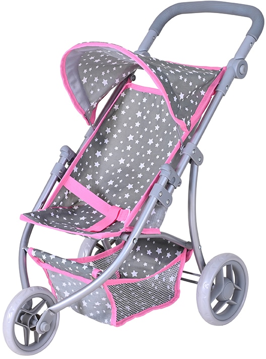 Knorrtoys® Puppenbuggy »Lio - Star Grey« von Knorrtoys®