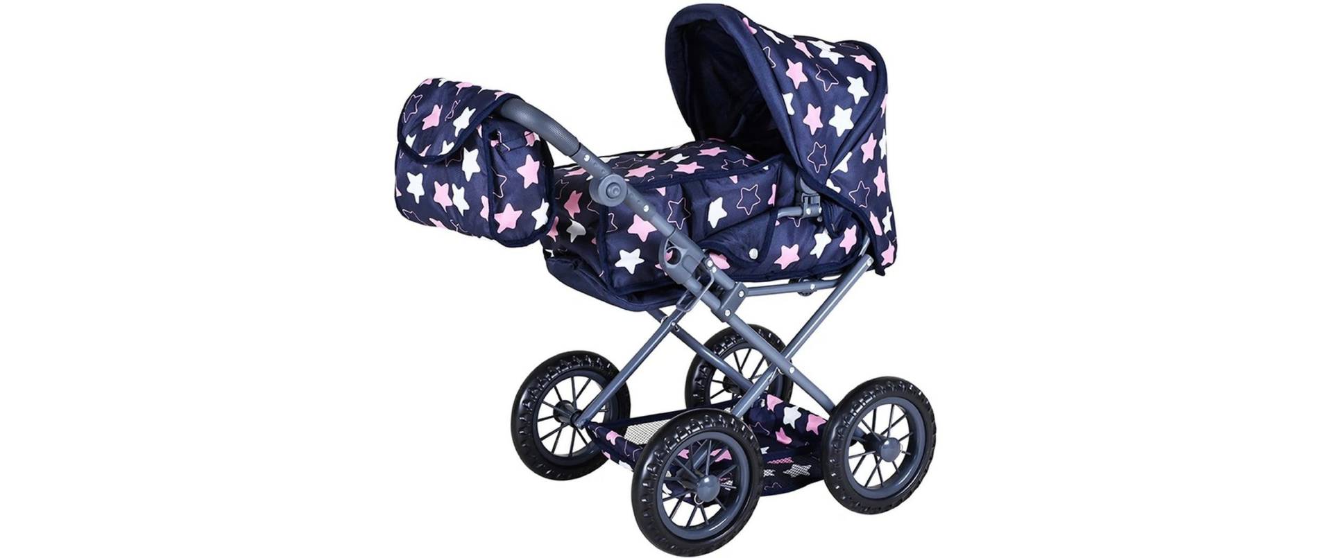 Knorrtoys® Puppenbuggy »Ruby Star Blue Pink« von Knorrtoys®