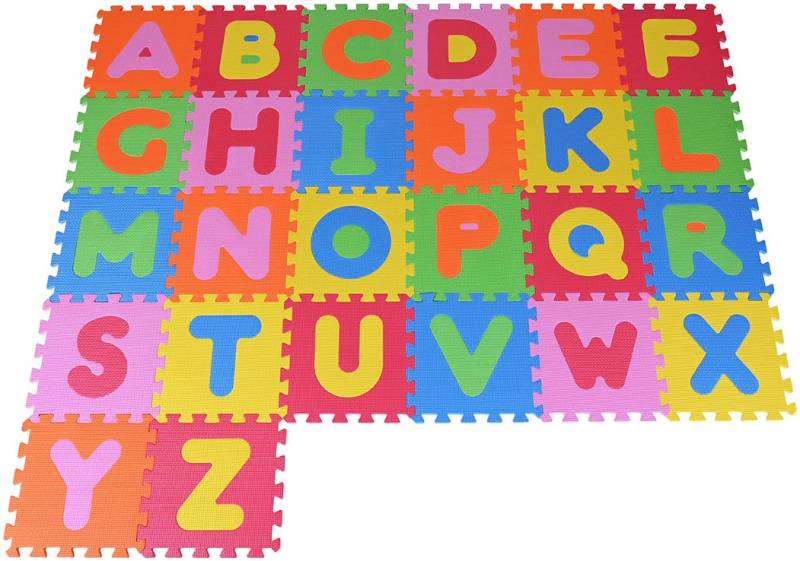 Knorrtoys® Puzzle »Alphabet«, Puzzlematte, Bodenpuzzle von Knorrtoys®