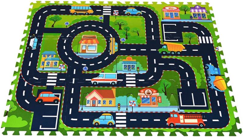 Knorrtoys® Puzzle »Strasse«, Puzzlematte, Bodenpuzzle von Knorrtoys®