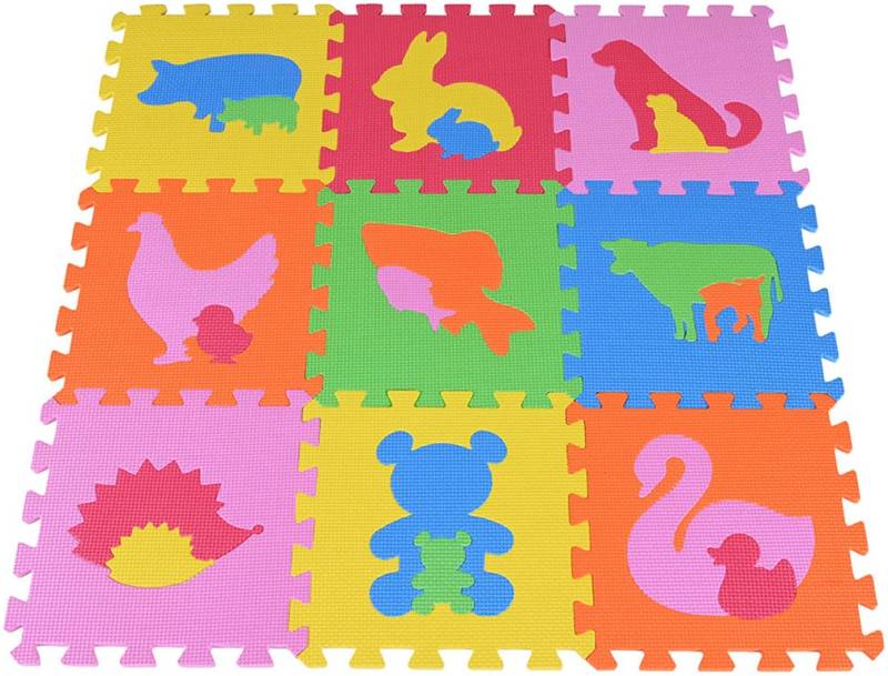 Knorrtoys® Puzzle »Tiere«, Puzzlematte, Bodenpuzzle von Knorrtoys®