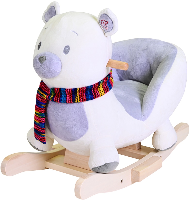 Knorrtoys® Schaukeltier »Eisbär Fred«, mit Soundfunktion von Knorrtoys®